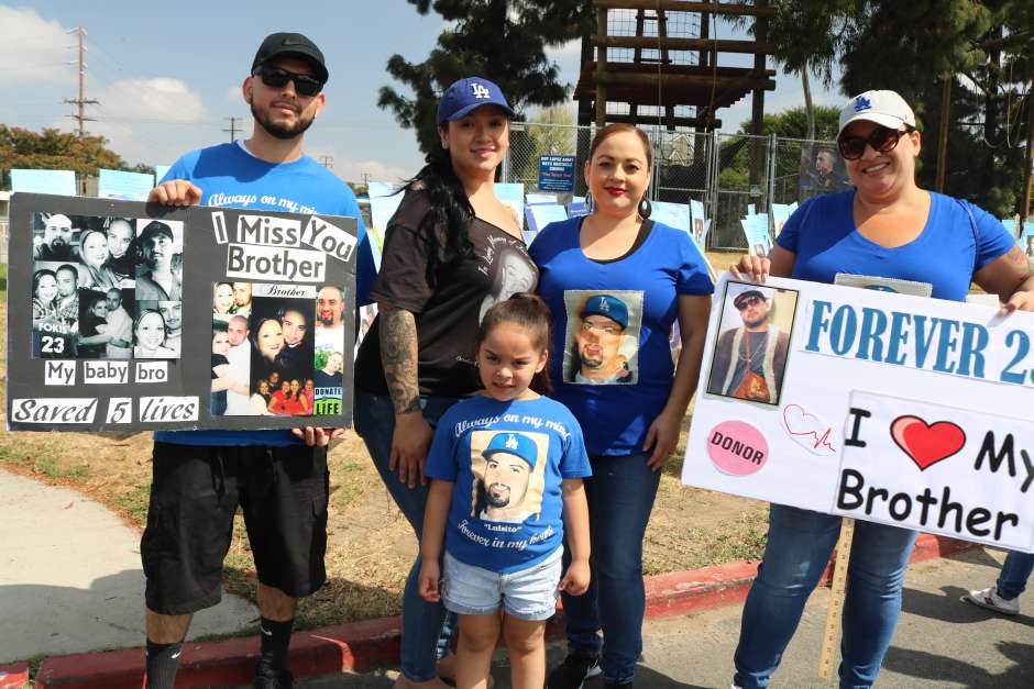 Realizan caminata para agradecer la donación de órganos